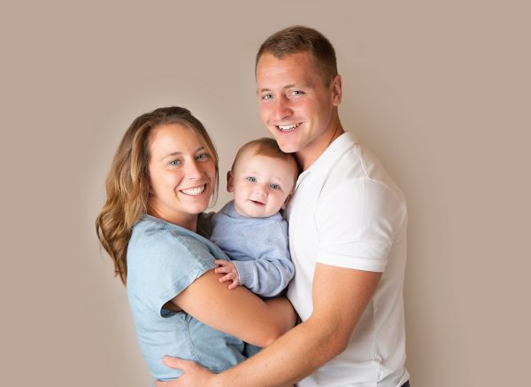 family photographer ipswich studio family photo light background 2